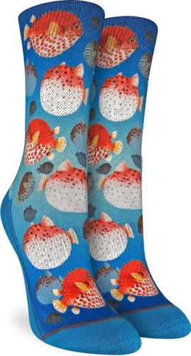 Vista 3 de Good Luck Sock Women's Fish and Ocean Animal Socks, Adult