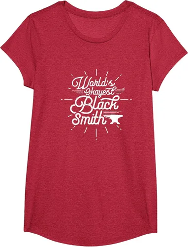 Vista 73 de Blacksmith Blacksmithing Forge Metalsmith Forging T-Shirt Asphalt Grey