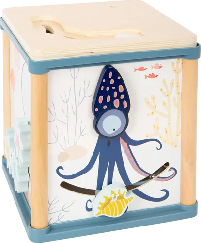Vista 3 de Small Foot 11910 Motor Skills Cube Underwater World, Azul