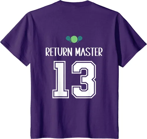 Vista 21 de Camiseta divertida del grupo de tenis de pádel para el equipo de pádel