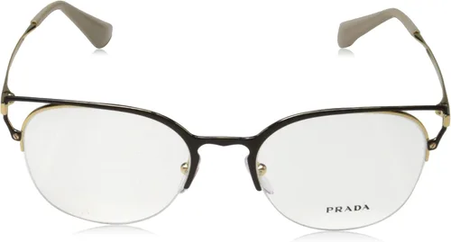 Vista 2 de Prada PR 64UV - Gafas para mujer color marróndorado 53