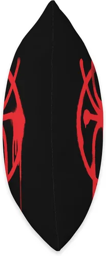 Vista 2 de Marvel Man Into The Spider-Verse - Almohada con icono rojo, 16 x 16 pulgadas, multicolor