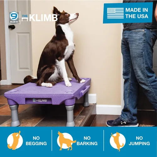 Vista 3 de Blue-9 Pet Products KLIMB - Plataforma de entrenamiento para perros y sistema de agilidad, duradero y portátil para uso en interiores o exteriores