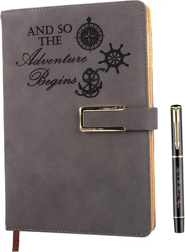 Vista 8 de Fanery sue Tree of Life - Diario de escritura recargable para mujeres y hombres, cuaderno de tapa dura de piel sintética, A5, rayado universitario