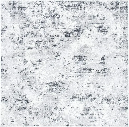 Vista 57 de SAFAVIEH Amelia Collection ALA705H - Alfombra de área de 2 pies 2 pulgadas x 4 pies, carbón y marfil, diseño abstracto moderno, no desprende pelusa