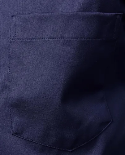 Vista 5 de ZEROYAA Camisas formales de vestir de manga larga con botones y bolsillo para hombre
