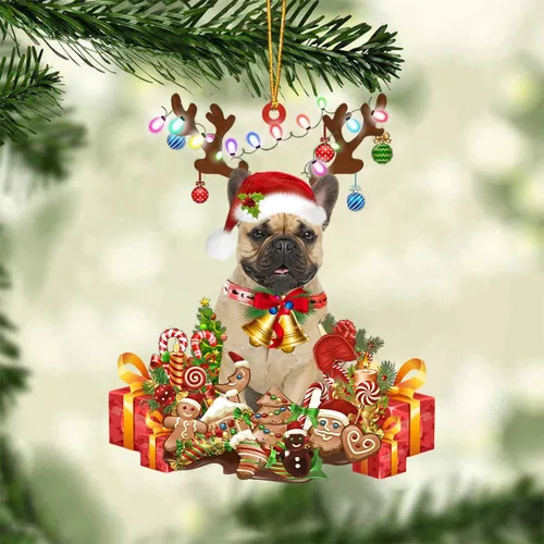 Vista 72 de Nazenti Adorno de Navidad personalizado de reno de Alaskan Malamute – Adorno de perro personalizado para amantes de las mascotas, acrílico plano
