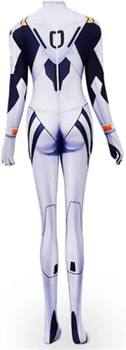 Vista 4 de Yeahfits Evangelion - Disfraz de superhéroe para Halloween, traje de tela de licra