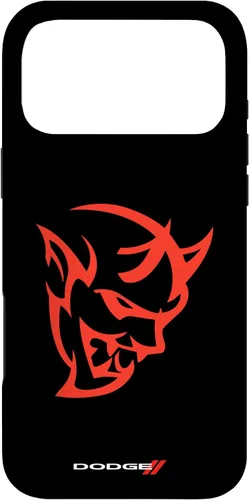 Vista 22 de Dodge Funda con logotipo de Demon para iPhone 17