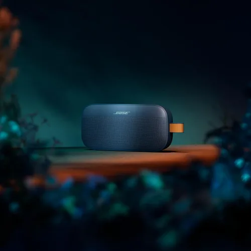 Vista 3 de Bose SoundLink Flex - Altavoz Bluetooth (2.ª generación), altavoz portátil para exteriores con audio de alta fidelidad, impermeable y a prueba