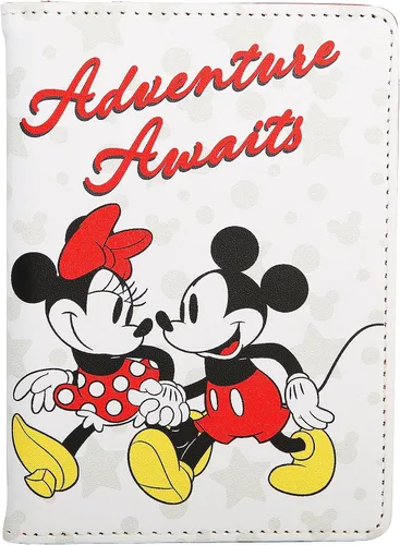 Vista 7 de Disney Funda para pasaporte de Stitch para mujer, licencia oficial, lindo soporte para libro de pasaporte, cartera de pasaporte, artículos