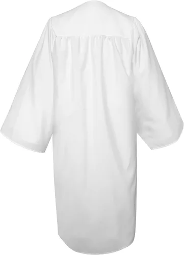 Vista 2 de YII0SS - Batas unisex mate para vestido de graduación, bata de coro para iglesia, bata de púlpito y pastor