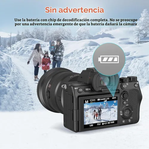 Vista 9 de SmallRig Chager NP-FZ100 de 4 ranuras y batería USB-C NP-FZ100 (paquete de 4)
