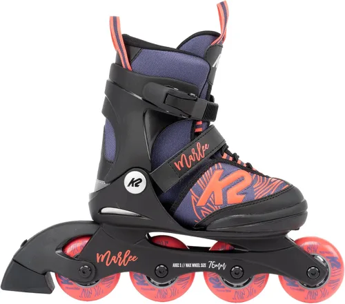 Vista 2 de K2 Patines en línea ajustables para niñas Marlee