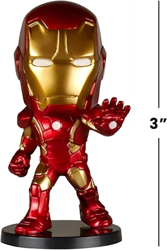 Vista 5 de Funko Wacky Wobbler: Avengers 2 Mini Wobbler figura de acción (paquete de 4)