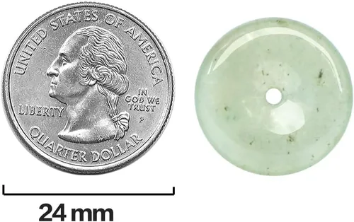 Vista 2 de Dahlia Collar eterno de jade en forma de círculo, jadeíta de grado A certificada de Birmania auténtica para la paz