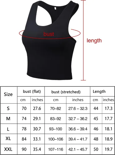Vista 3 de Boao 4 camisetas básicas sin mangas de espalda cruzada para mujer
