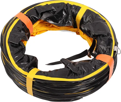 Vista 4 de MOUNTO Manguera flexible de conducto de PVC de 25 pies para ventilador de escape (20 pulgadas)