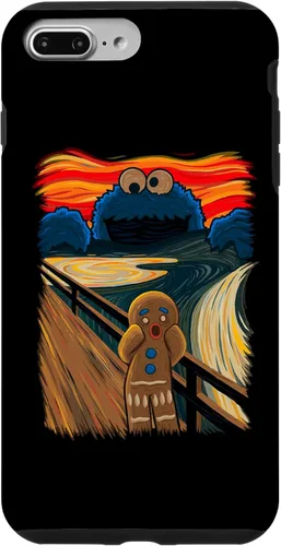 Vista 12 de Cookie Muncher The Scream Munch Monster Joke Funda para iPhone 17