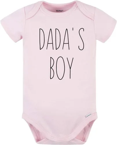 Vista 4 de Dada's Boy - Body para bebé, traje para recién nacido, ropa de bebé, regalo para niños