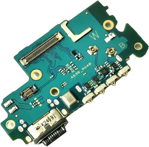 Vista 4 de Galaxy A53 5G Puerto de carga USB Flex Cable Reemplazo SM-A536U Tipo C Cargador Dock Board Flex Cable Conector para Samsung A53 5G A536 Puerto Flex