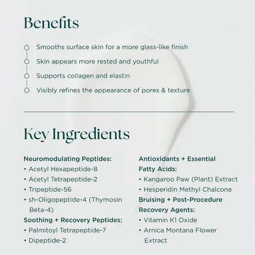 Vista 4 de Marini SkinSolutions NeuroSmooth - Suero facial neuromodulante alimentado por péptidos para piel suave como el vidrio y sin poros, libre