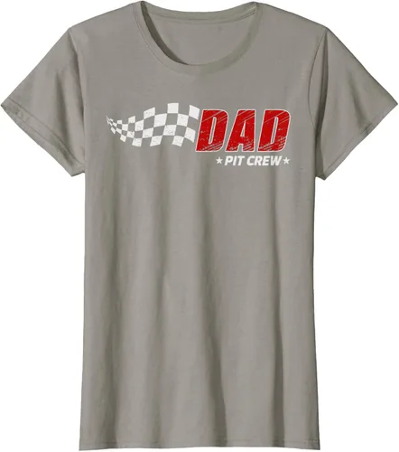 Vista 82 de Dad Pit Crew Race Car Birthday Family Matching Pit Crew Camiseta Pit Crew