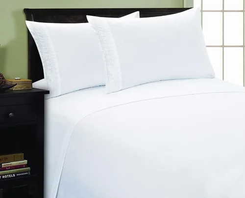 Vista 7 de Elegant Comfort 1800 Premier Chain Design - Juego de sábanas de 4 piezas, lujoso, sedoso, suave, resistente a las arrugas y a la decoloración