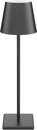 Vista 13 de Lámpara de mesa inalámbrica dorada, 5500 mAh, luz de mesa de latón, 3 temperaturas de color, regulable, recargable, para exteriores, restaurante Oro