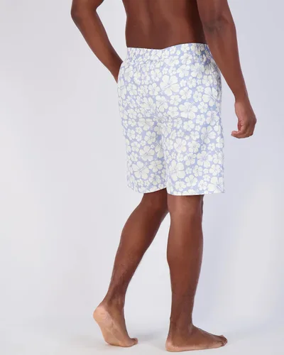 Vista 3 de Real Essentials Paquete de 3 Traje de baño de secado rápido para hombre de 7 pulgadas con forro de malla (disponible en tallas grandes y altas)