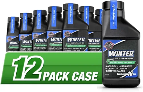 Vista 6 de Opti-Lube ADITIVO de combustible diesel anti-gel de invierno: botellas de 4oz (paquete de 8)