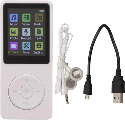 Vista 7 de Reproductor portátil, reproductor MP3 MP4 LCD de 1.8 pulgadas, calidad de sonido sin pérdida Reproductor digital compatible con tarjeta de memoria