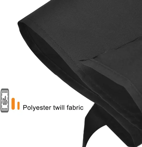 Vista 5 de 12 Pzas Delantales Babero a Granel Negros para Mujeres Hombres Adultos Niñas Unisex con 2 Bolsillos, Delantal para Hornear Cocinar Cocina Pintar