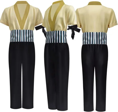 Vista 7 de Disfraz de cosplay de Roronoa Zoro para cosplay, uniforme de cosplay de Roronoa Zoro, conjunto completo de chaqueta para Halloween