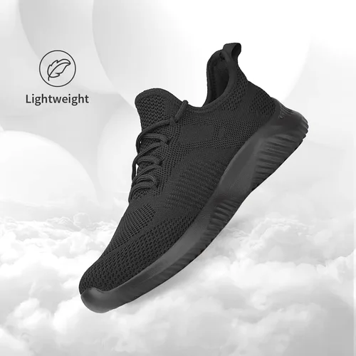 Vista 6 de Flysocks Slip On Sneakers for Women-Non Slip Gym Sports Shoes Lightweight Comfortable Walking Tennis Shoes