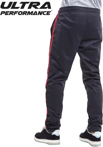 Vista 4 de Ultra Performance 3 Pack Athletic Tech Mens Joggers, Track Sweatpants for Men with Zipper Pockets