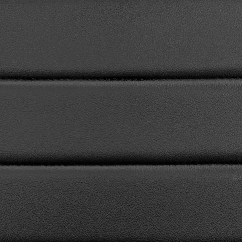 Vista 11 de LexMod Jive silla de oficina ejecutiva acanalada respaldo alto, Vinilo, Negro
