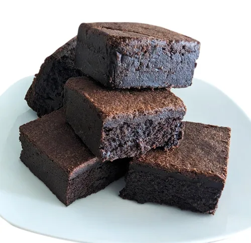 Vista 15 de Ruth's Caramel Swirl Brownies extra fudgy Brownies 1 docena - Golosinas horneadas gourmet Delicioso regalo con los mejores ingredientes
