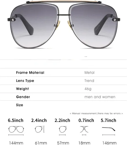 Vista 9 de Aviator - Lentes de sol clásicos con espejo para hombres, polarizados, para mujeres, protección UV, ligeros, para conducir, pesca, deportes y hombres