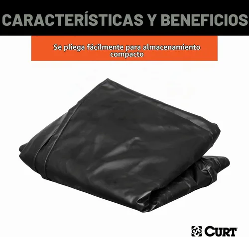 Vista 8 de CURT 18221 Bolso de equipaje para portaequipaje extendido