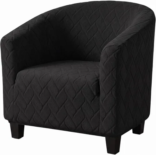 Vista 17 de MIFXIN Funda para silla de club, funda de alta elasticidad, 1 pieza de elastano suave, funda de sofá extraíble y lavable, protector de muebles