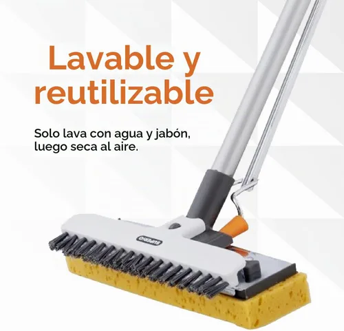 Vista 2 de Repuesto de fregona de esponja para Superio Mop 871 solamente: 9 "x3" Tornillos: 6.5" Aparte