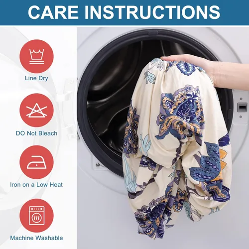 Vista 9 de Smiry Fundas de cojín de sofá estampadas, fundas elásticas suaves para sofá, fundas de sofá lavables antideslizantes, protector de muebles para Beige