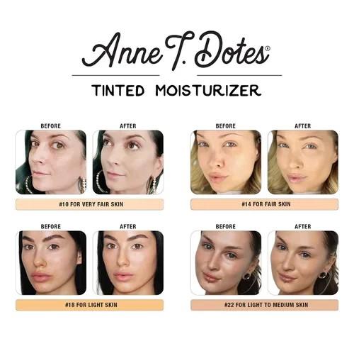 Vista 7 de theBalm Anne T. Dotes Crema hidratante teñida #14, 1 onza líquida