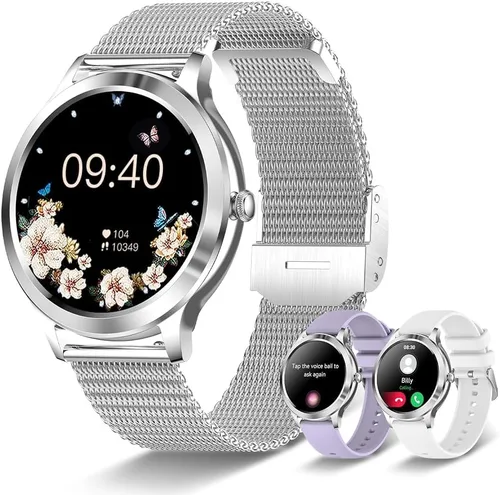 Vista 14 de Smart Watches for Women,1.32'' AMOLED Ultra-Thin Smart Watch with Bluetooth Make/Answer Call,Heart Rate/SpO2/Sleep Tracker,120+ Sport Modes IP68