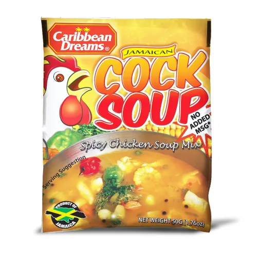 Vista 7 de Caribbean Dreams Sopa de pollo jamaicana, 1.76 oz (paquete de 10)