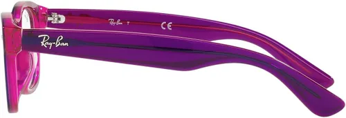 Vista 4 de Ray-Ban Women's Ry1528f Asian Fit Square Prescription Eyewear Frames