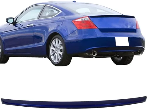 Vista 34 de IKON MOTORSPORTS Alerón de maletero compatible con Honda Accord Coupe 2008-2012 de 2 puertas, estilo de fábrica pintado #B536P azul real perla ABS