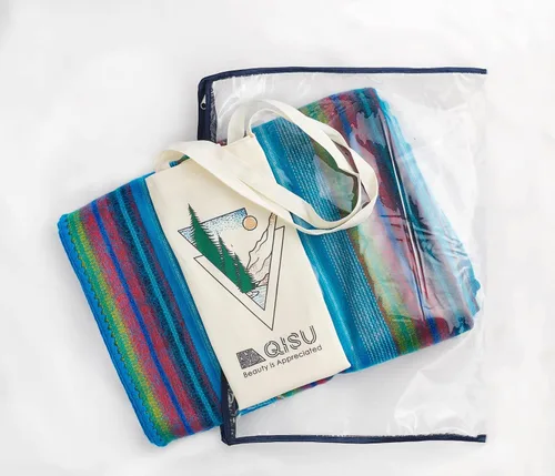 Vista 6 de QISU Manta de lana de alpaca, grande, hermosa, cálida, variada, 85 x 65 pulgadas, ultrasuave, hipoalergénica y transpirable, tela que no pica ni