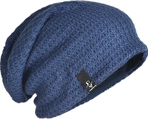 Vista 16 de FORBUSITE - Gorro holgado de punto para hombre, de gran tamaño, para verano e invierno B08
